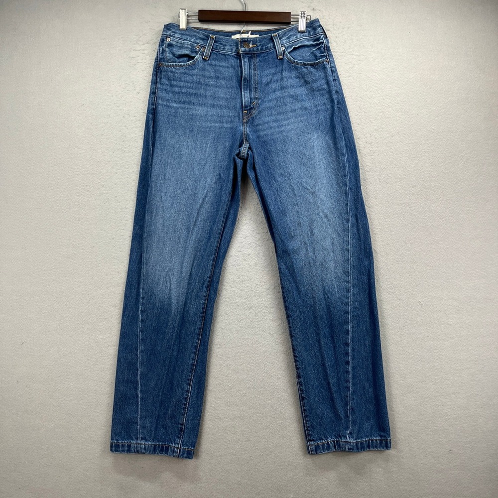 Levis 94 Baggy Jeans Womens 29 Blue Denim High Rise Straight Leg Mom Retro 90s